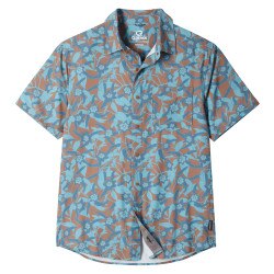 Club Ride Detour Chili Print Shirt Men's in Spicy Rubber Sidewall Print